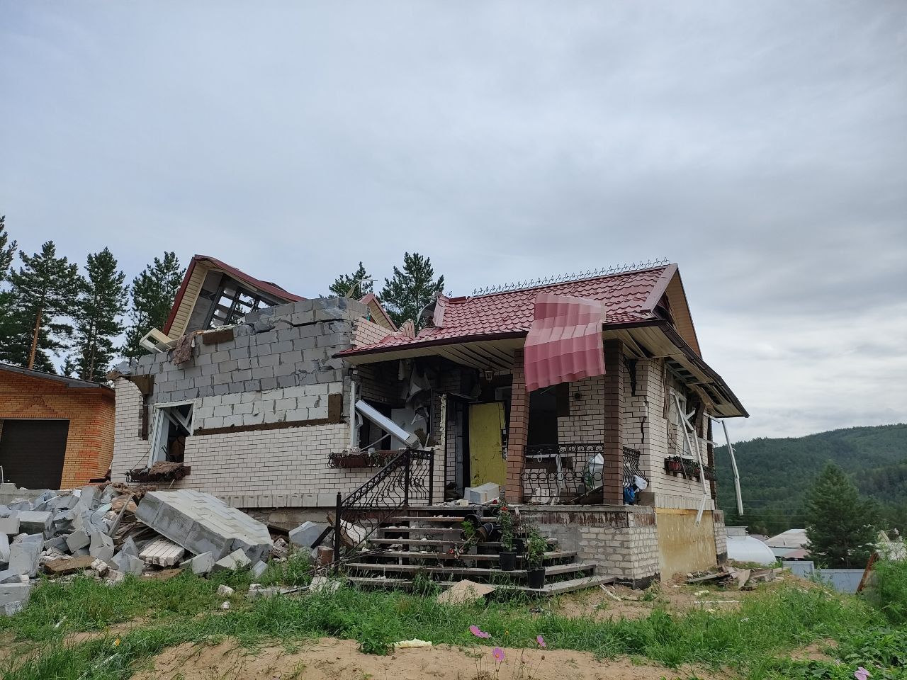 Дело возбудили из-за взрыва газа в СНТ «Ручейки» под Читой