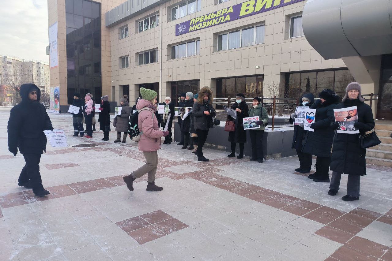 Митинг против усыпления бродячих собак прошёл в Чите